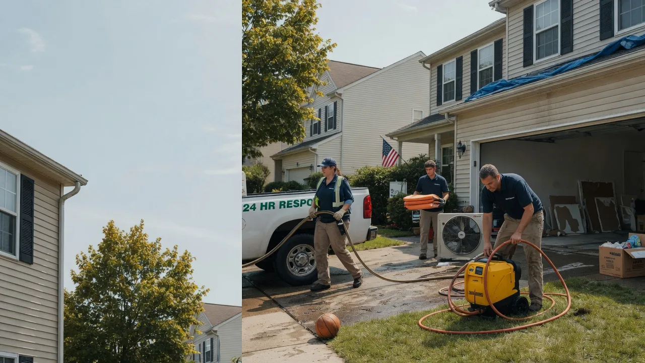 Emergency Water Damage Restoration in Vallonia, IN near me